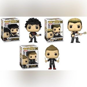 Green Day Funko Pop Bundle